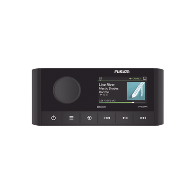 Estéreo marino Fusion serie RA210, con pantalla a color de 2.7" conexión AM/FM, Bluetooth, USB, iPhone