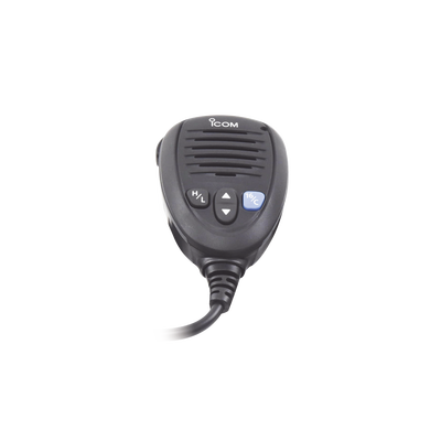 Micrófono color negro con conector de peineta para radios IC-M424 y IC-M506