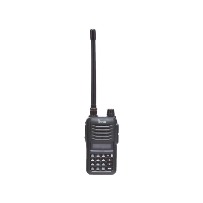 RAD.ICOM 136-174MHZ, 7.0W , 200CH, DTMF, INC. ANT/BAT/CARG.