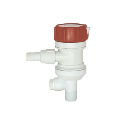 Bomba sumergible para carnada de 500 galones por hora, a 12 Volts de corriente directa.