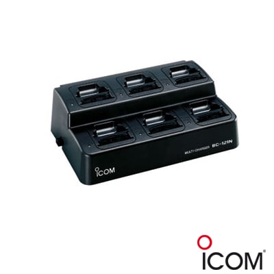 Multicargador para cargar 6 baterías de forma simultanea. (Requiere Adaptador de Corriente y Cup de acuerdo al modelo).