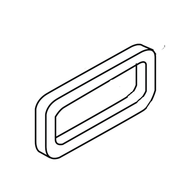 Empaque de Goma para el PTT de los Radios TK-260, 270GG