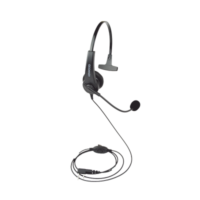 Diadema ligera con micrófono con PTT-Mini Boom con proteccion (IS) NX-1200 NX-1300 NX-3220 NX-3320 NX-240 NX-340 TK-2312 TK-3312 TK-2402 TK-3402 TK-2000 TK-3000 TK-3230