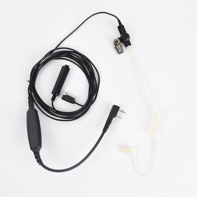 Micrófono con audífono 3 cables color negro P/ NX-1200 NX-1300 NX-3220 NX-3320 NX-240 NX-340 TK-2312 TK-3312 TK-2402 TK-3402 TK-2000 TK-3000 TK-3230