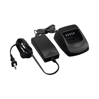 Cargador rápido de escritorio, para baterías KNB-31A/ KNB-32N/ KNB-33L/ KNB-43L/ KNB-47L/ KNB-48L/ KNB-50NC.