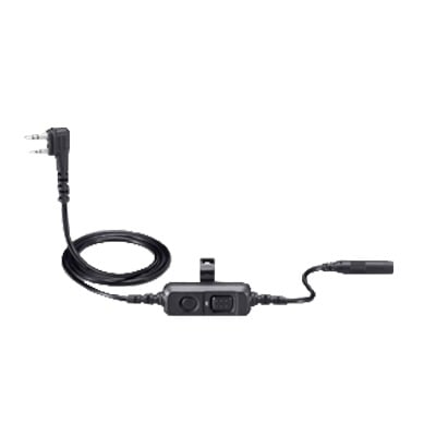 Cable adaptador para radios IP100H con switch de PTT, para accesorios de audio HS-94, HS95